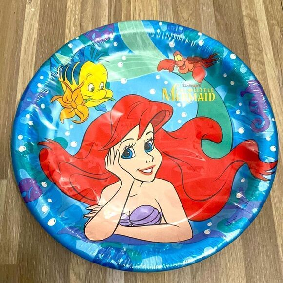 Little mermaid Disney plates party supplies decorations princess Ariel Disney - Picture 3 of 3